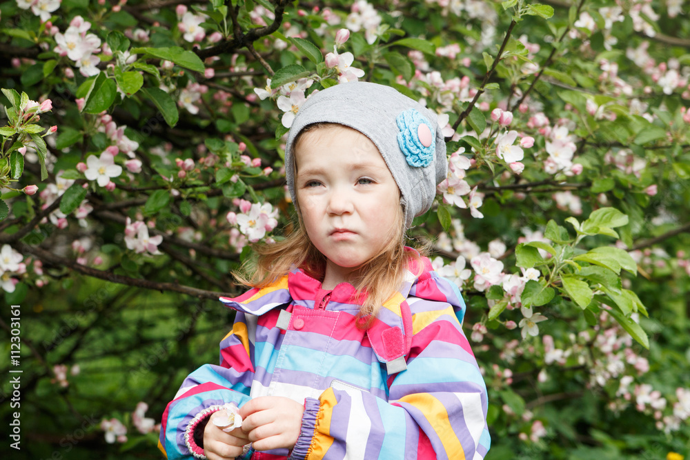 Little girl in the Park Little girl in the Park
