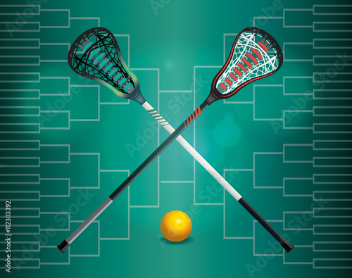 Lacrosse Tournament Illustration