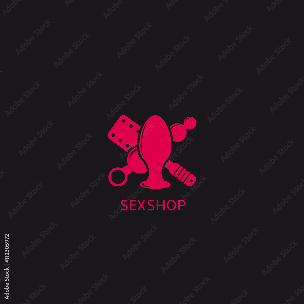 Fototapeta premium Sex Shop Icon