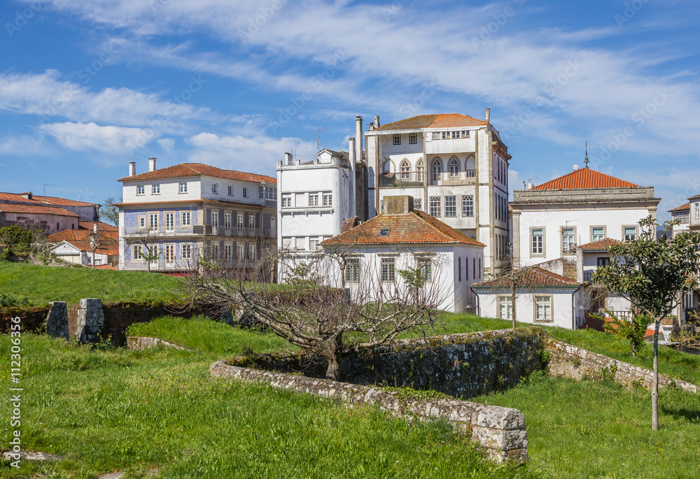 Fortified wall and houses in Valenca do Minho
