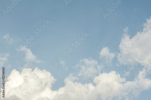landscape cloud with bluesky background