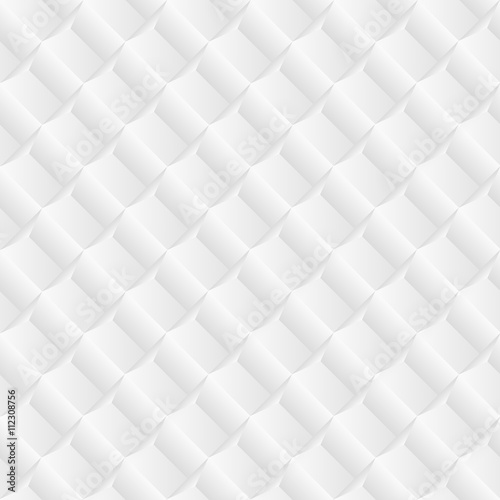 Diagonal white tile geometric background