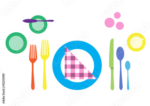 Formal table setting 
