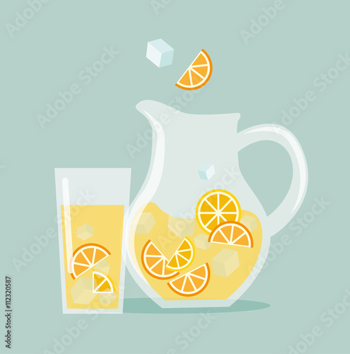 Lemonade - Krug Orangenlimonade