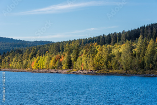 Schluchsee lake in the black forest