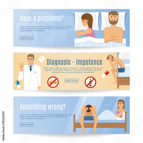 Man Problem Banner Set