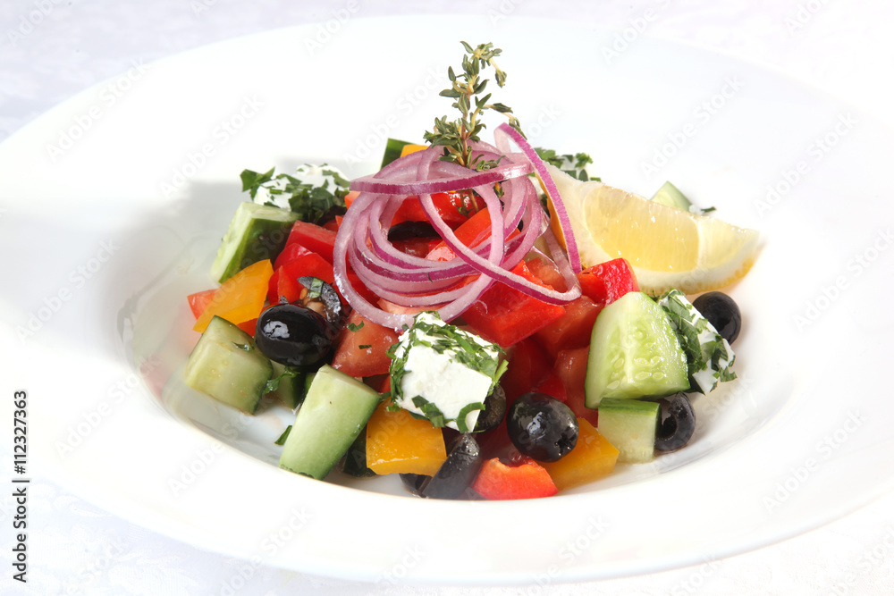 Greek Salad with cheese Greek Salad with cheese