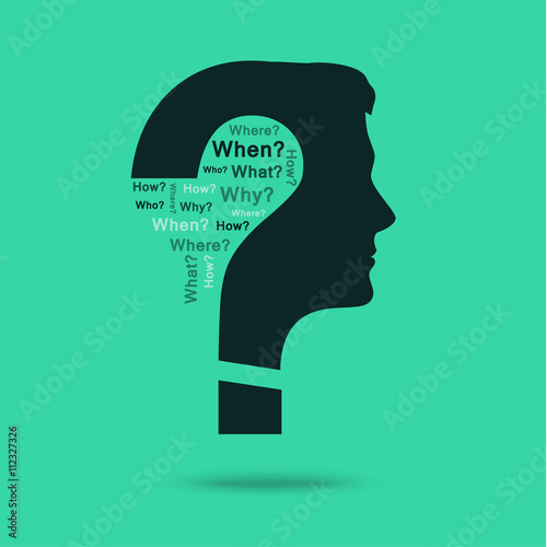 Concept of question. 