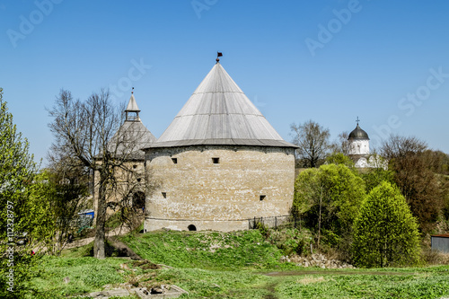 Medieval fortress in Staraya Ladoga.Russia. photo