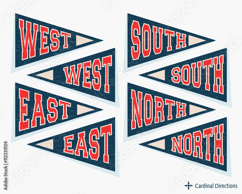Pennant template set