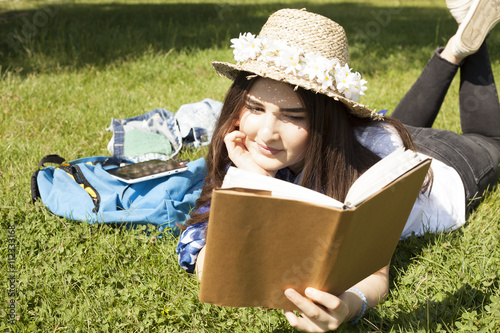 reading and listening photo