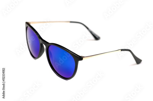 sunglasses, blue lens
