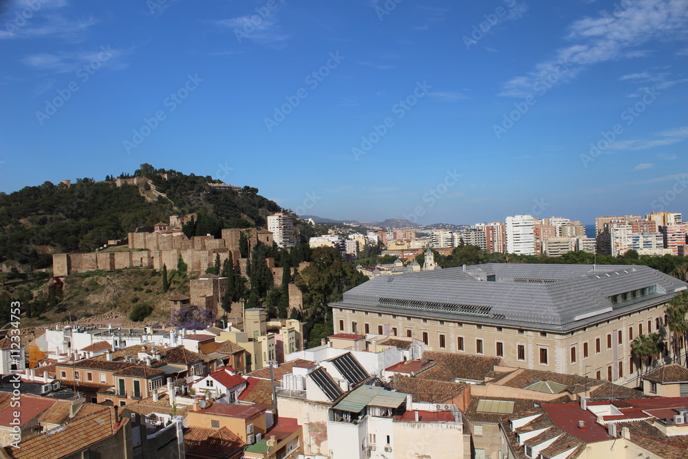Paisaje urbano de Málaga