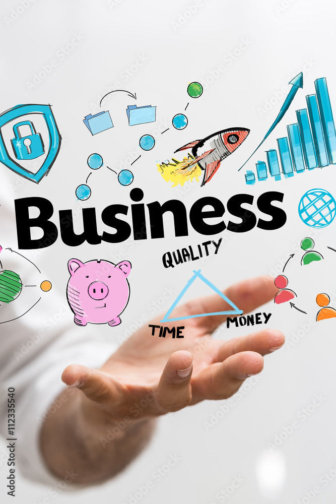 Fototapeta premium biz