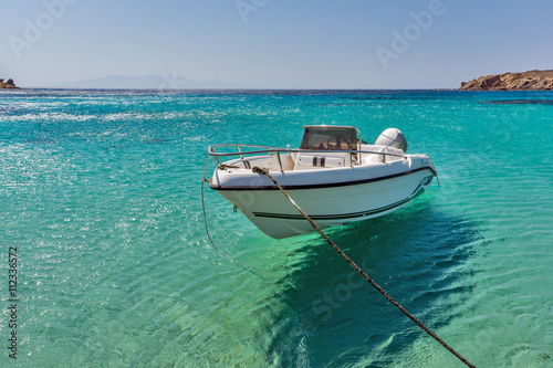 Paranga Beach on the island of Mykonos, Cyclades Islands © Stoyan Haytov
