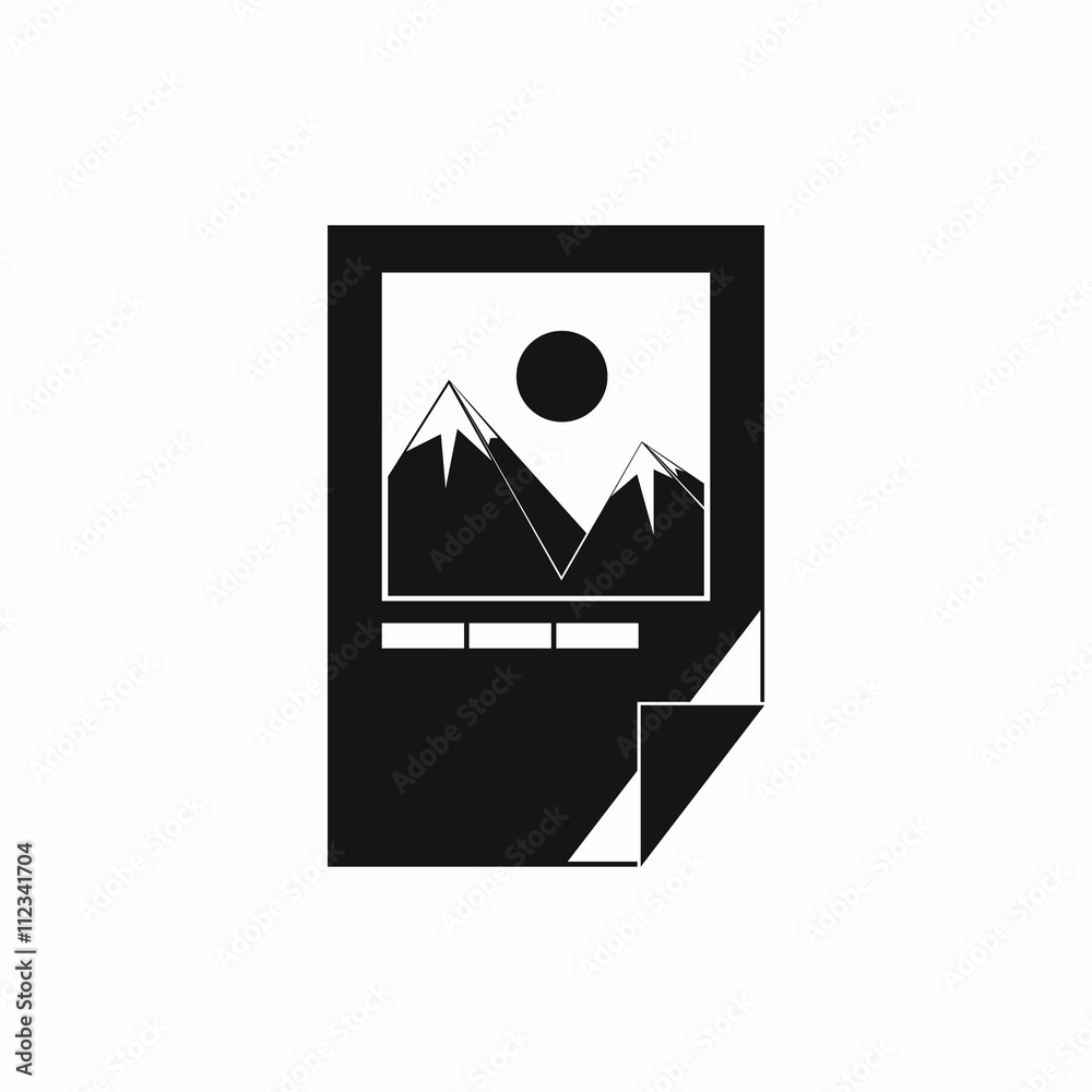 Tested ink paper with printer marks icon Tested ink paper with printer marks icon