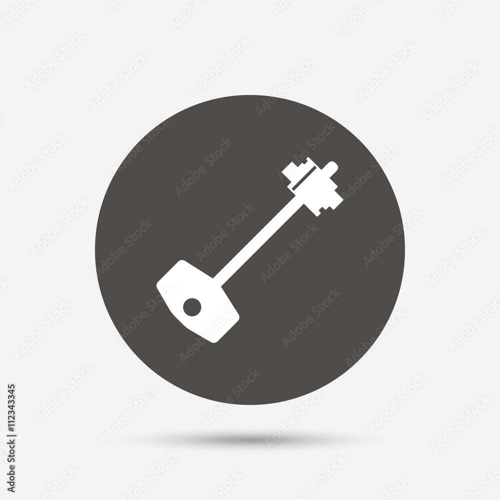 Key sign icon. Unlock tool symbol. Key sign icon. Unlock tool symbol.