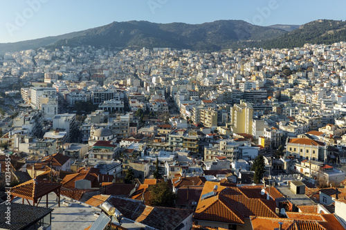 Amazing Panorama to Kavala, East Macedonia and Thrace, Greece