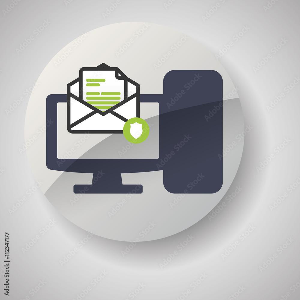 Email design. envelope icon. Isolated illustration , vector Email design. envelope icon. Isolated illustration , vector