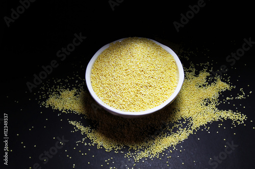 A bowl of millet