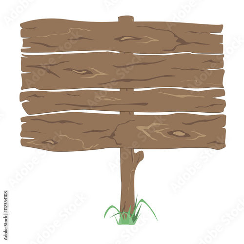 Vector wooden Board