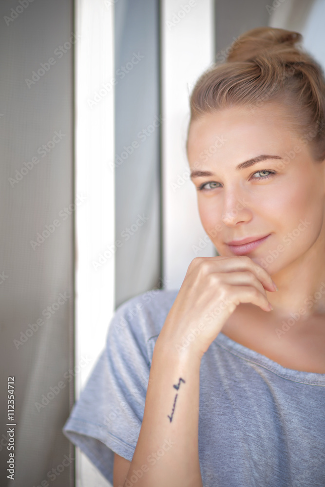 Calm woman portrait Calm woman portrait