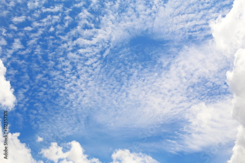 blue sky cloud background 