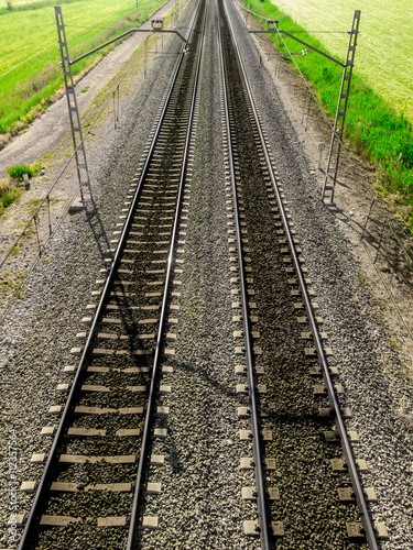 Footprints of the passing train II