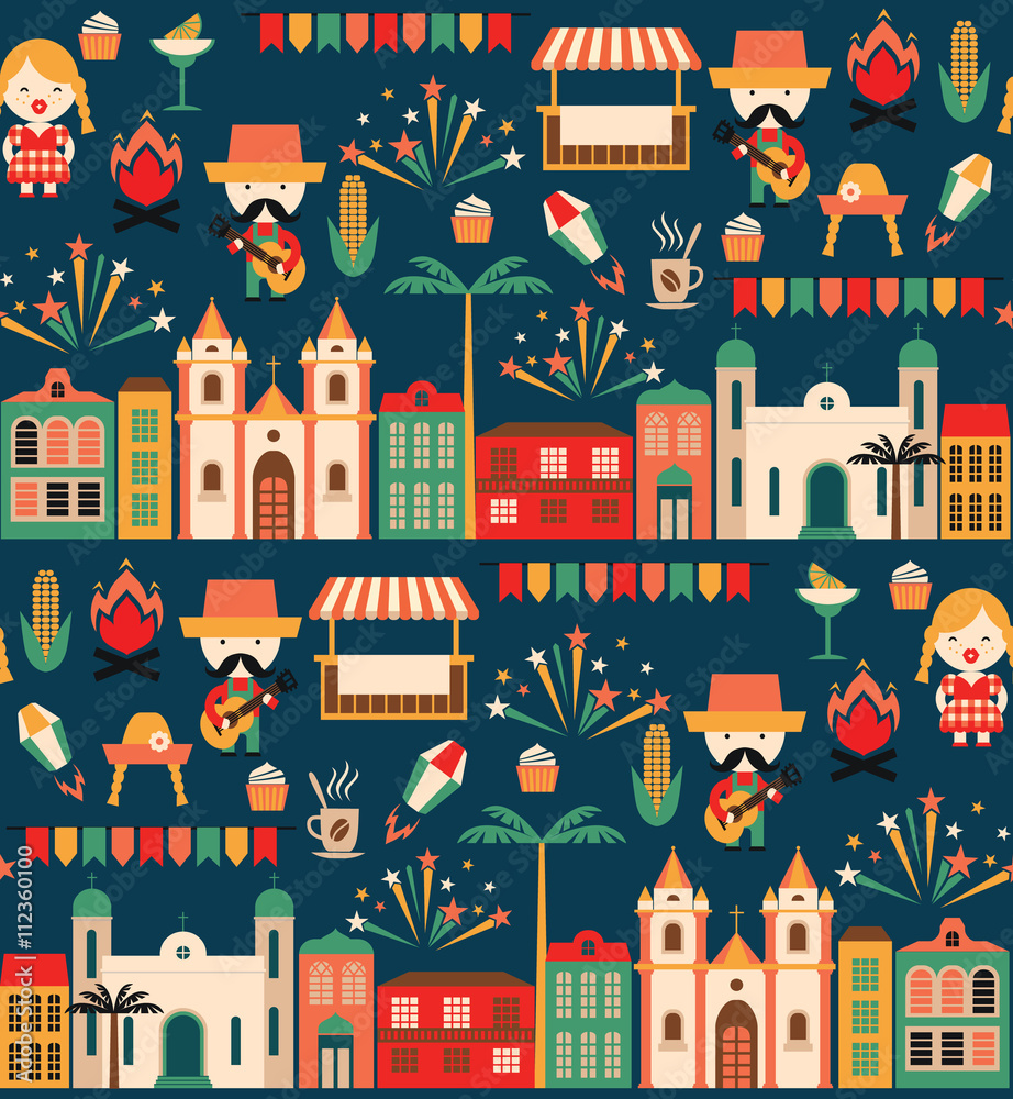 Latin American holiday, the June party of Brazil.
