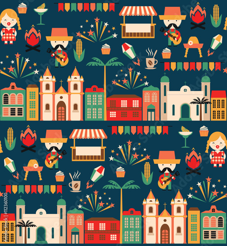 Latin American holiday, the June party of Brazil.