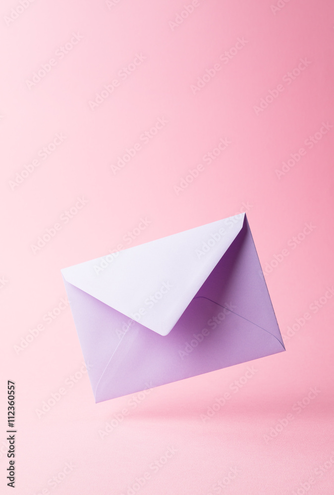 Purple envelope Purple envelope