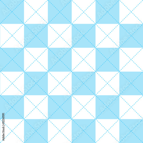 Blue White Chess Board Diam...