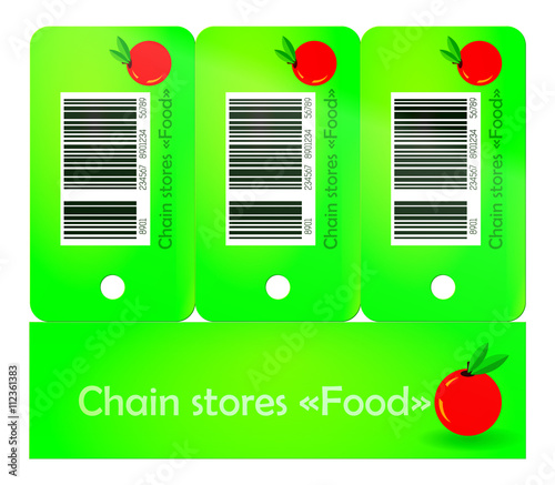 Discount of chain stores / Three green token of chain stores