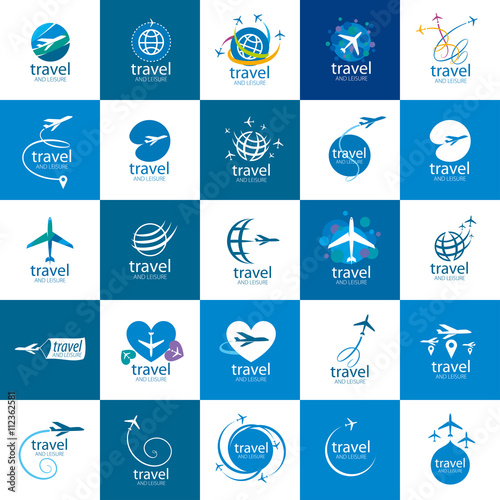 travel vector logo