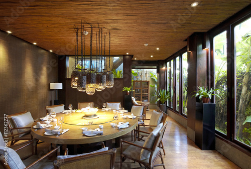 restaurant's private dining room