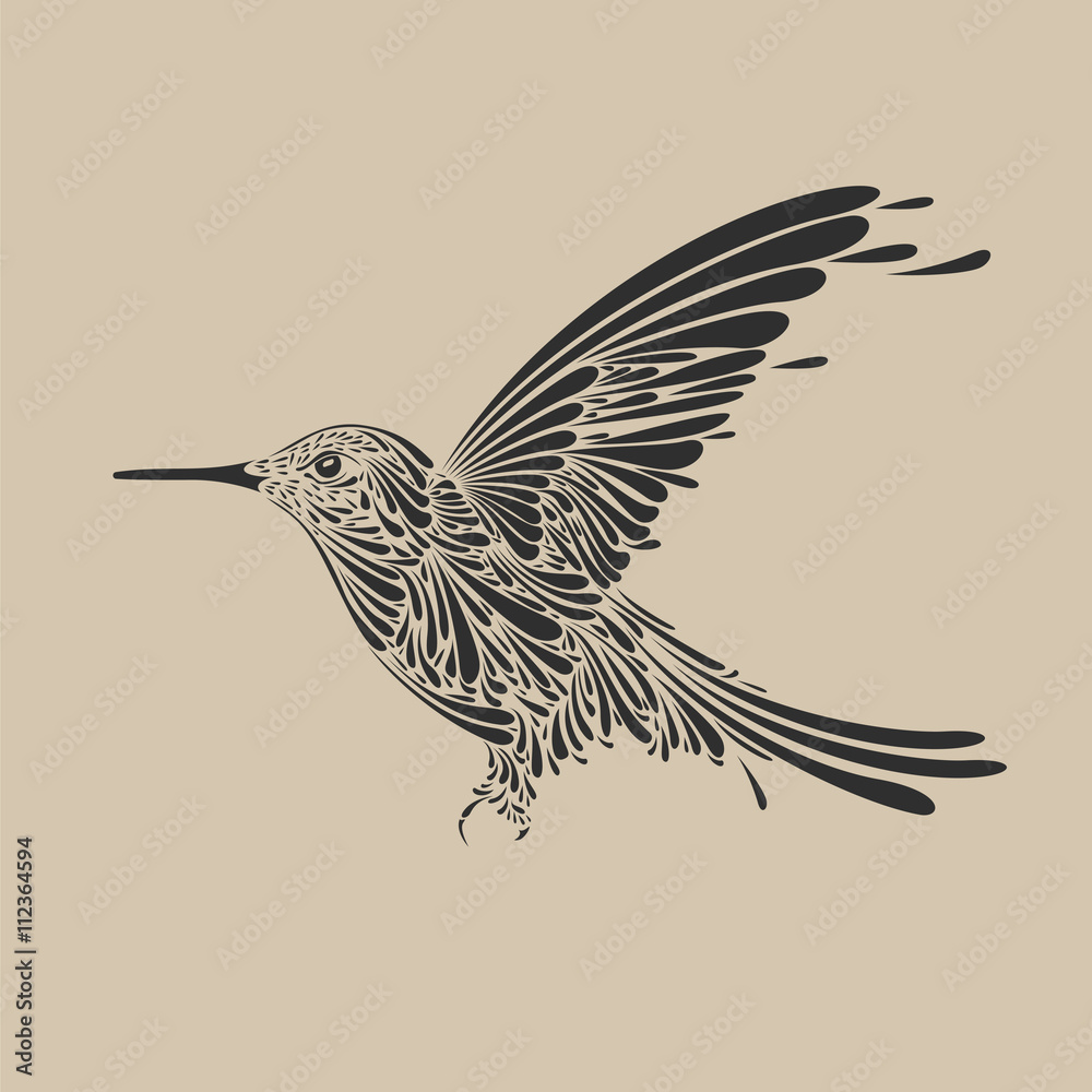 Obraz premium oiseau design