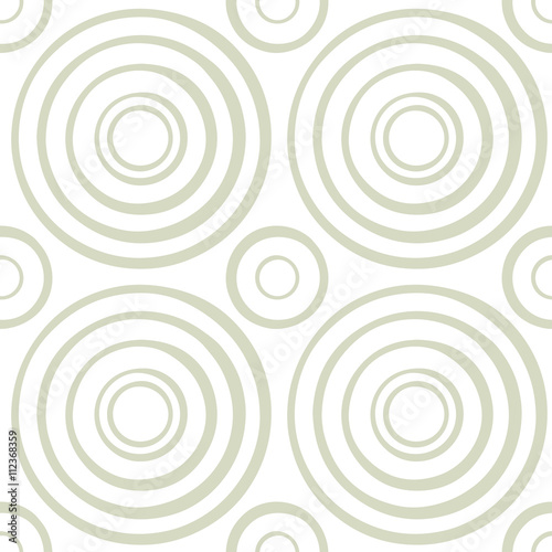 Seamless pattern with circles © nataleana