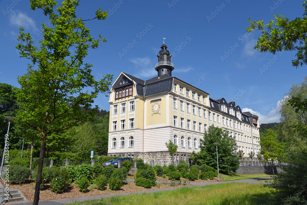 historisches Gebäude in Meiningen / Thüringen