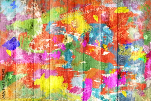 Obraz Kolor ściany graffiti w tle