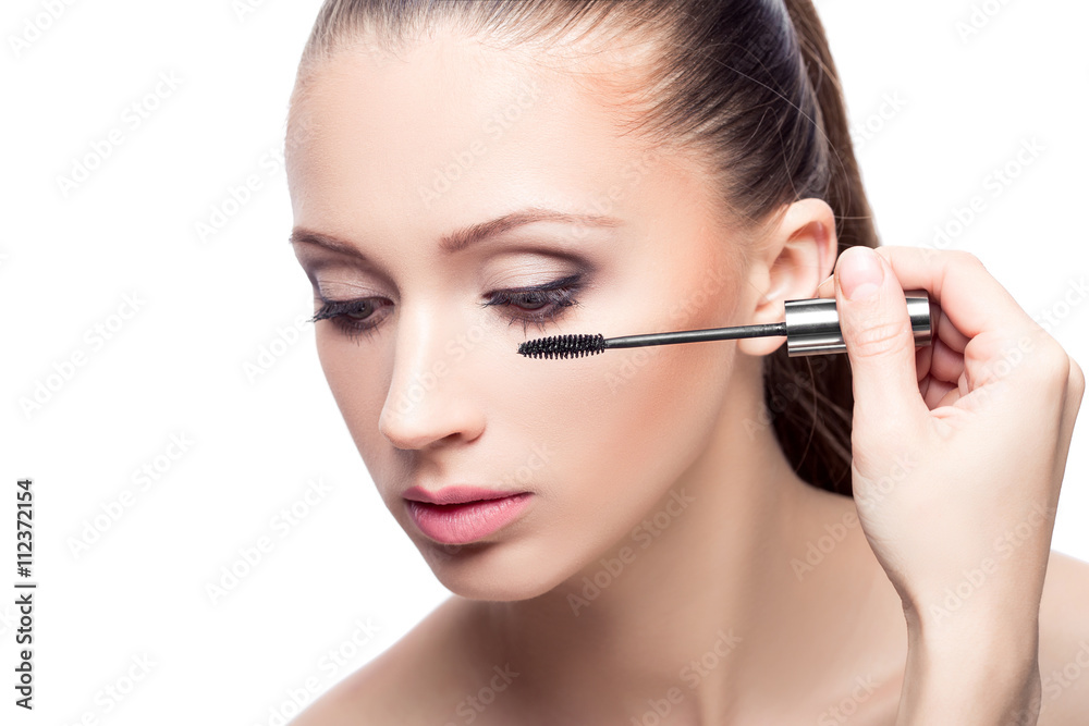 mascara. eye makeup