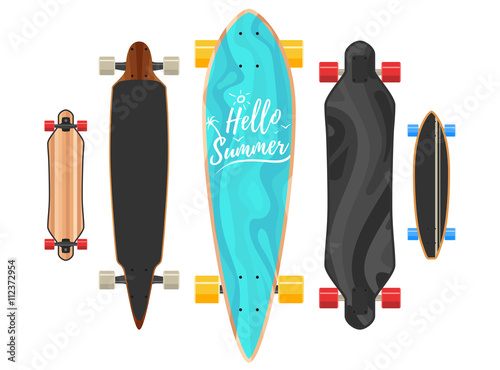 Hello summer Longboard concept