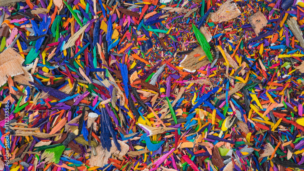 Coloring pencils sharpenings Coloring pencils sharpenings