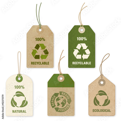 Ecology Sales vector Price Tags