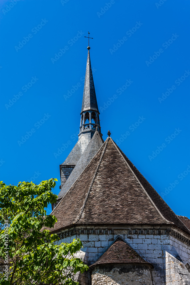 Eglise Sainte Croix (Holy Cross Church, 12th century) in Provins