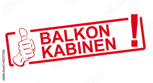 Balkonkabinen Kreuzfahrt Button