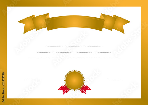 Certificate template