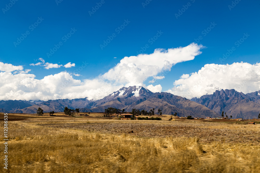 Fototapeta premium Sacred Valley moutain, Cusco, Peru