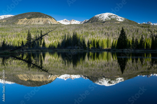 Rocky Mountain Reflection  Rocky Mountain National Park