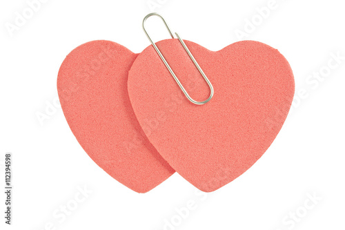 heart shape papers