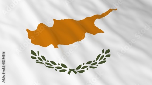 Cypriot Flag HD Background - Flag of Cyprus 3D Illustration